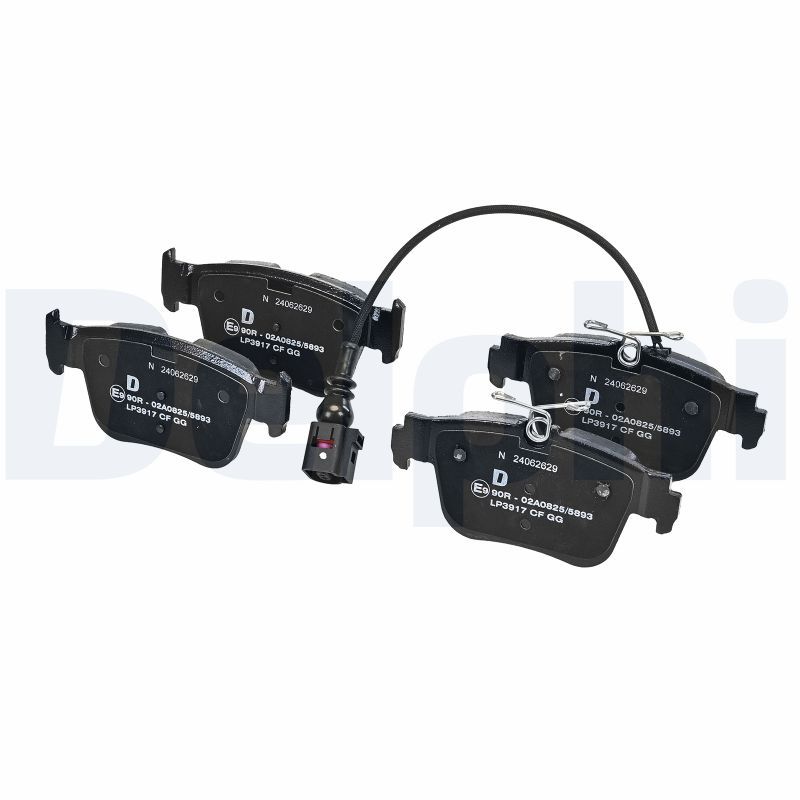 DELPHI LP3917 Brake Pad Set, disc brake
