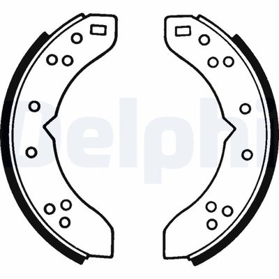 Brake Shoe Set DELPHI LS1032
