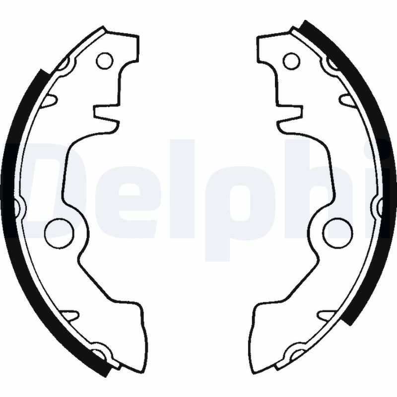 DELPHI LS1145 Brake Shoe Set