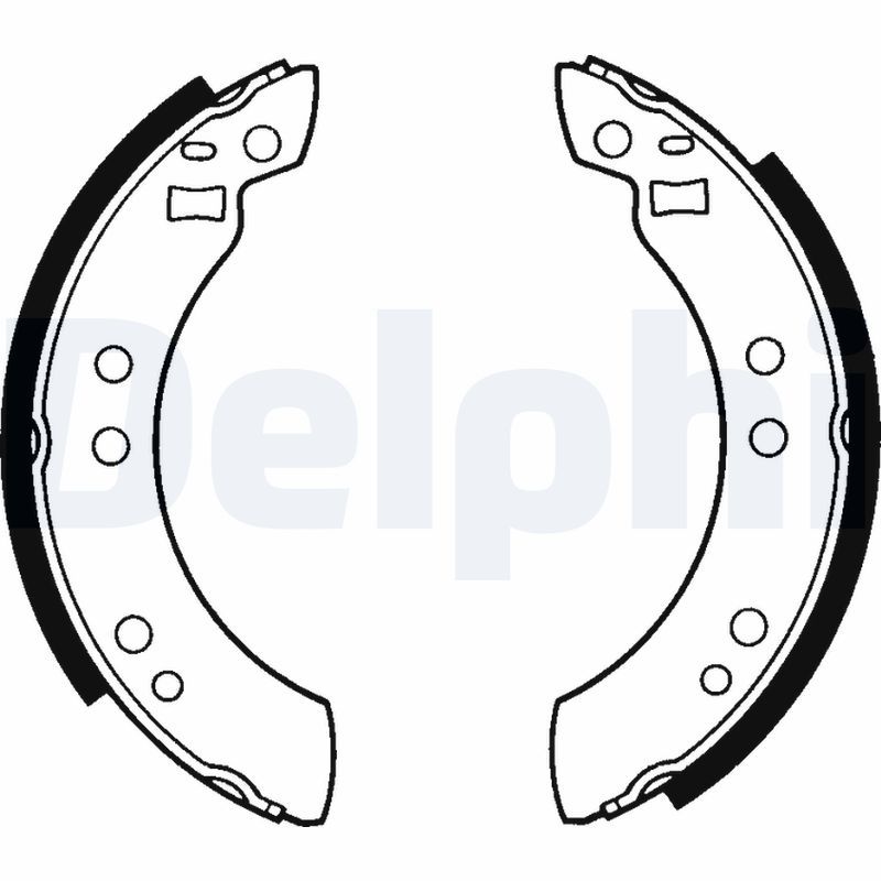 DELPHI LS1173 Brake Shoe Set