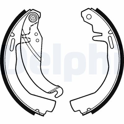 Brake Shoe Set DELPHI LS1246