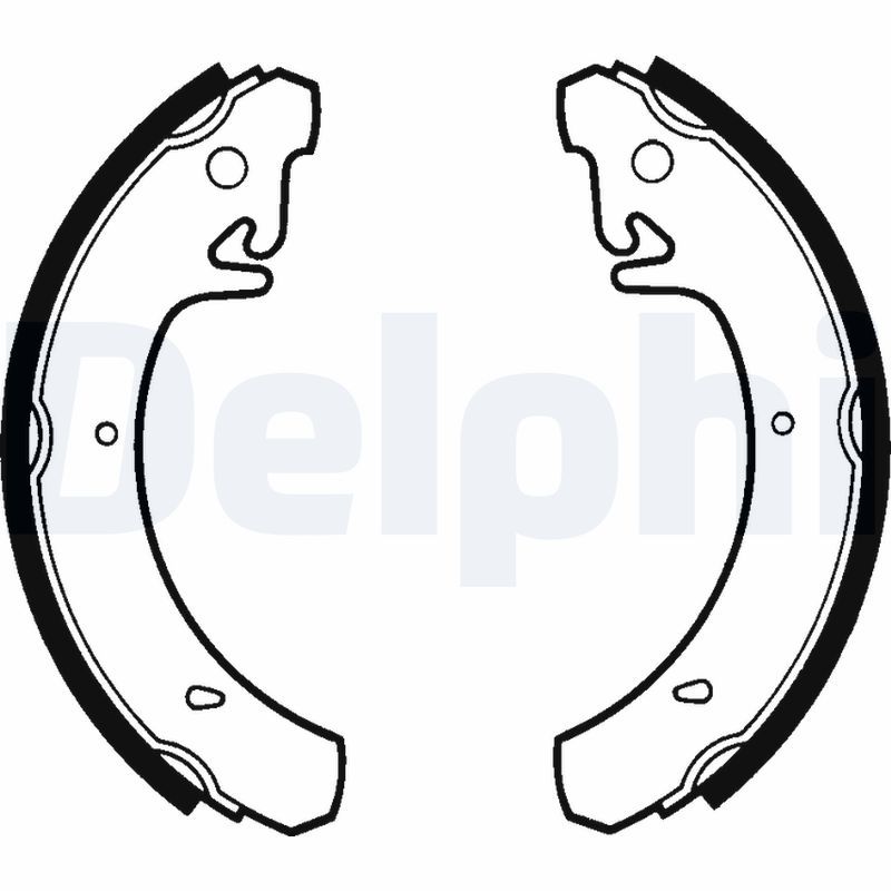 DELPHI LS1323 Brake Shoe Set