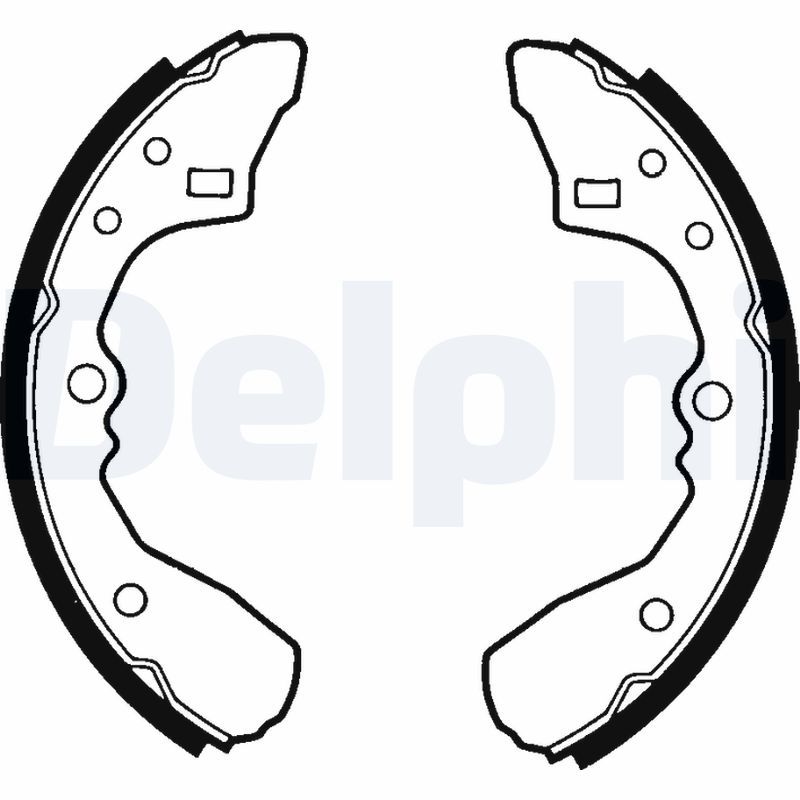 DELPHI LS1324 Brake Shoe Set