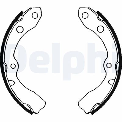 Brake Shoe Set DELPHI LS1569