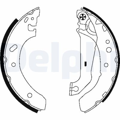 Brake Shoe Set DELPHI LS1783