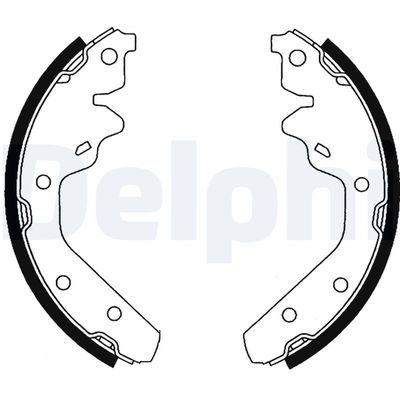 Brake Shoe Set DELPHI LS1820