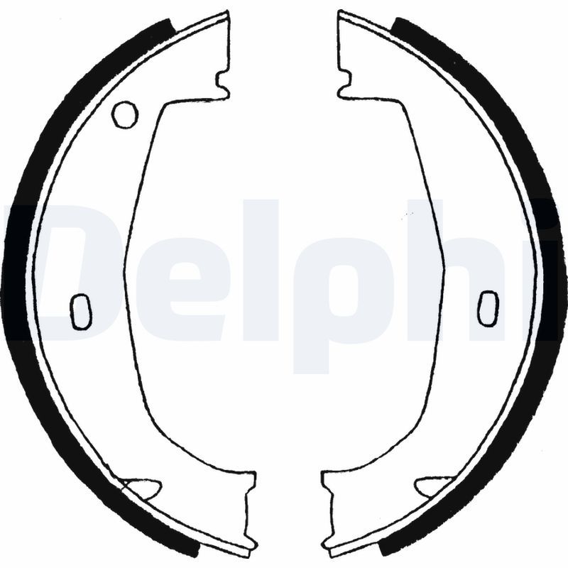 DELPHI LS1851 Brake Shoe Set