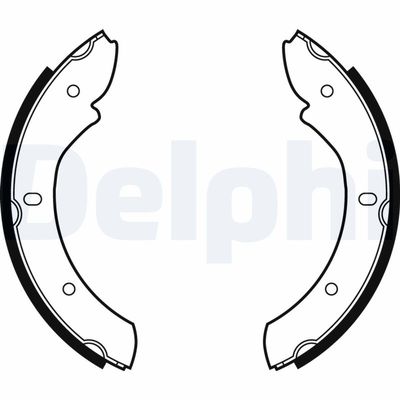 Brake Shoe Set DELPHI LS1866