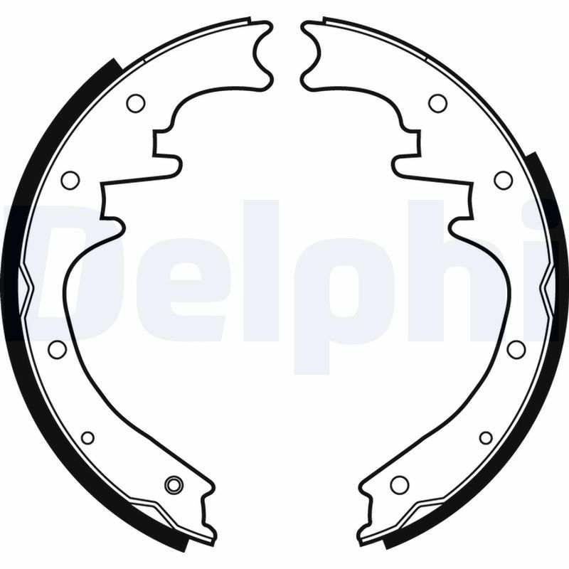DELPHI LS1872 Brake Shoe Set