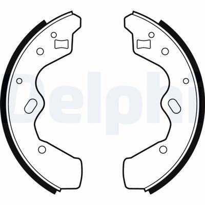 Brake Shoe Set DELPHI LS1878