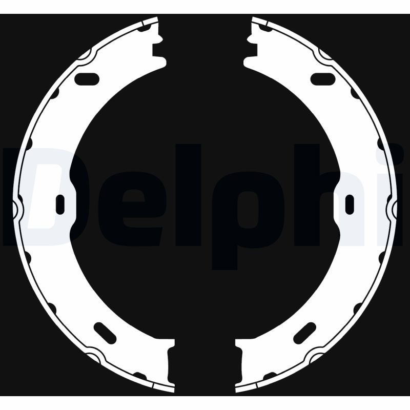 DELPHI LS2018 Brake Shoe Set