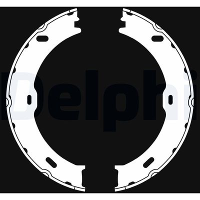 Brake Shoe Set DELPHI LS2018