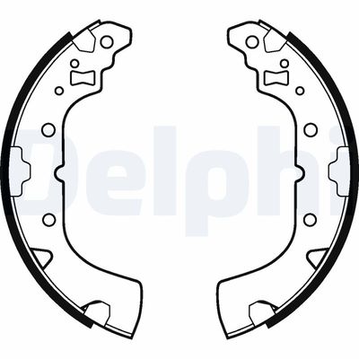 Brake Shoe Set DELPHI LS2113