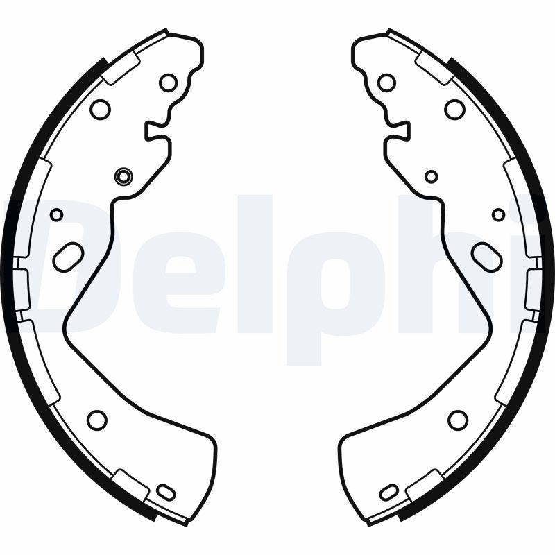DELPHI LS2143 Brake Shoe Set