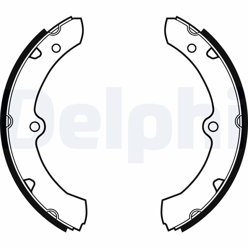 DELPHI LS2146 Brake Shoe Set
