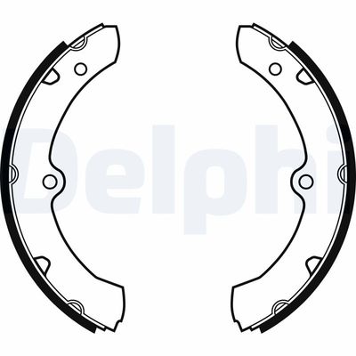 Brake Shoe Set DELPHI LS2146