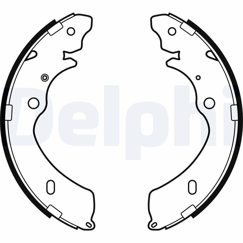 DELPHI LS2147 Brake Shoe Set