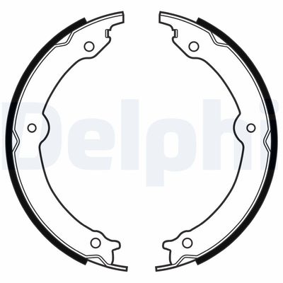 Brake Shoe Set DELPHI LS2152