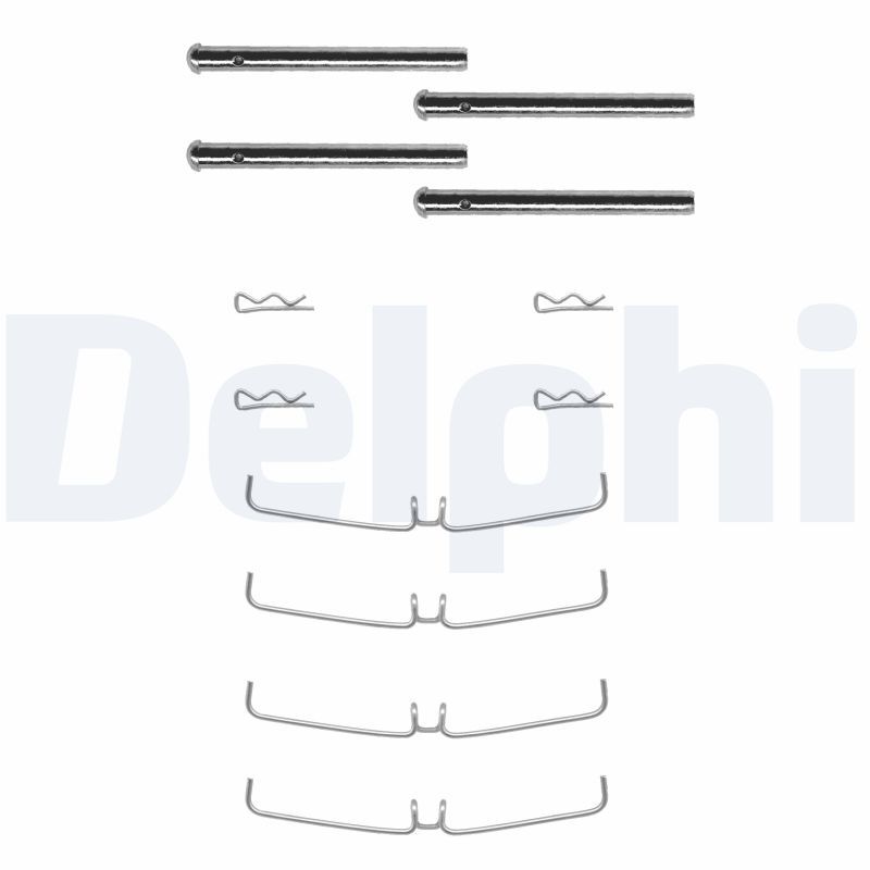 DELPHI LX0004 Accessory Kit, disc brake pad