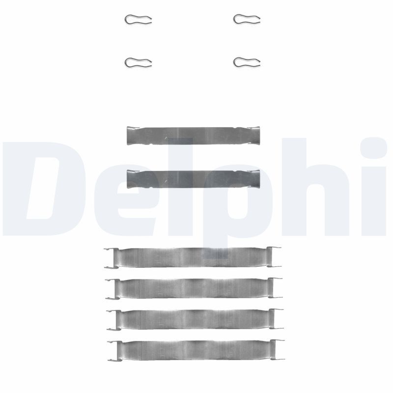 DELPHI LX0019 Accessory Kit, disc brake pad