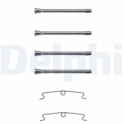 Accessory Kit, disc brake pad DELPHI LX0085