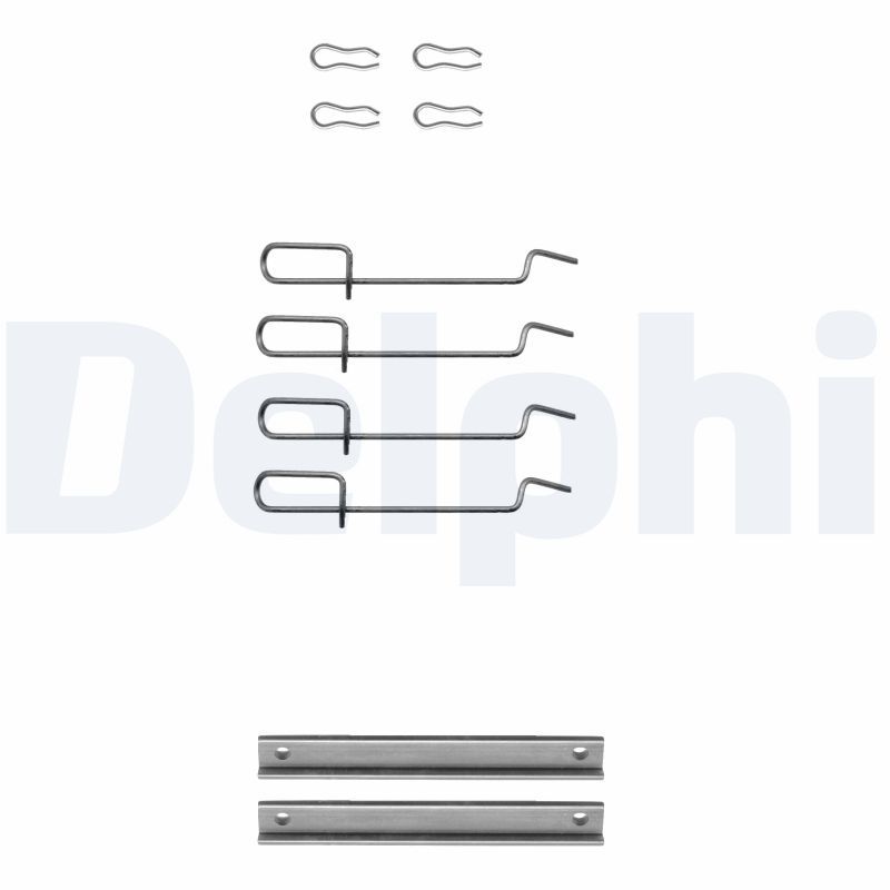 DELPHI LX0113 Accessory Kit, disc brake pad