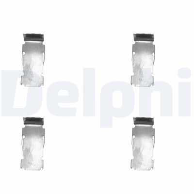 Accessory Kit, disc brake pad DELPHI LX0133