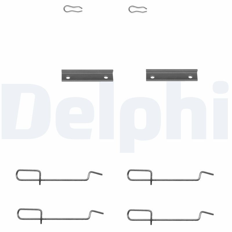 DELPHI LX0142 Accessory Kit, disc brake pad