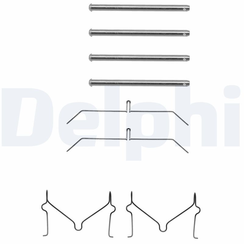 DELPHI LX0145 Accessory Kit, disc brake pad