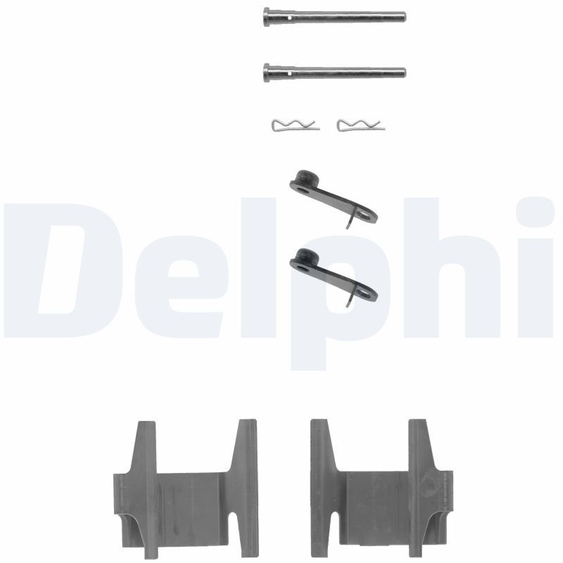 DELPHI LX0151 Accessory Kit, disc brake pad
