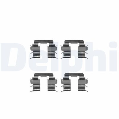 Accessory Kit, disc brake pad DELPHI LX0269
