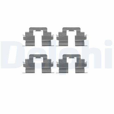 Accessory Kit, disc brake pad DELPHI LX0310