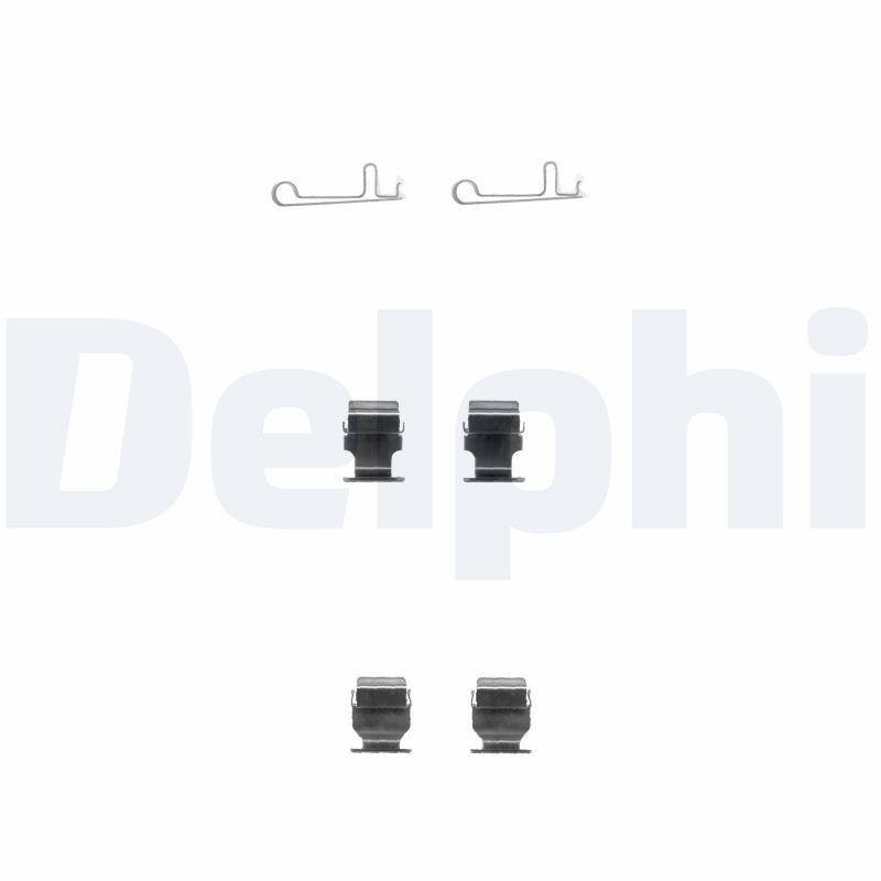 DELPHI LX0378 Accessory Kit, disc brake pad