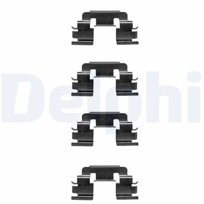 Accessory Kit, disc brake pad DELPHI LX0381