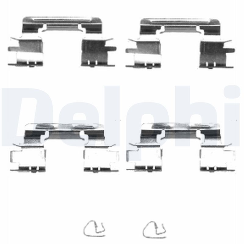 DELPHI LX0385 Accessory Kit, disc brake pad