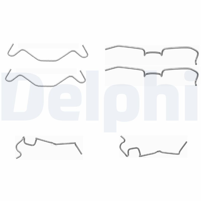 DELPHI LX0402 Accessory Kit, disc brake pad
