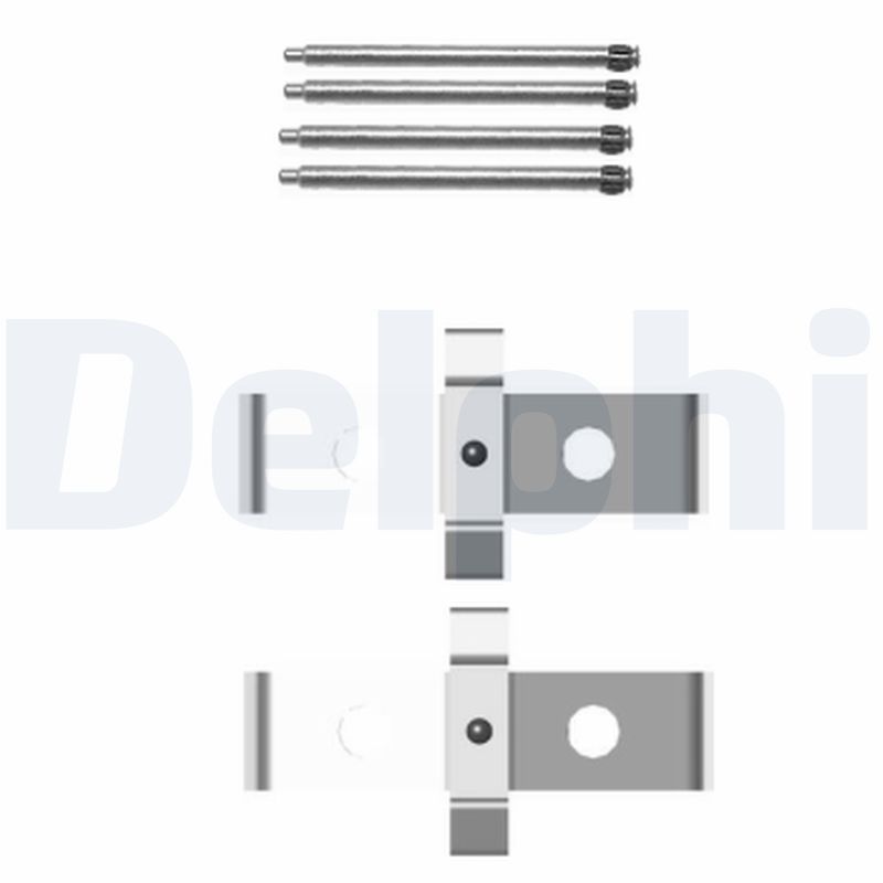 DELPHI LX0408 Accessory Kit, disc brake pad