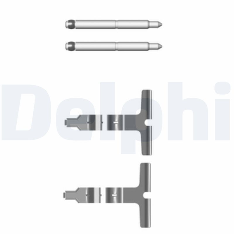 DELPHI LX0427 Accessory Kit, disc brake pad