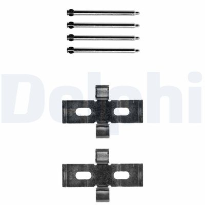 Accessory Kit, disc brake pad DELPHI LX0441