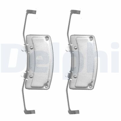 Accessory Kit, disc brake pad DELPHI LX0542