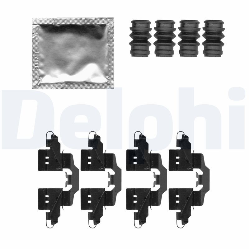 DELPHI LX0550 Accessory Kit, disc brake pad