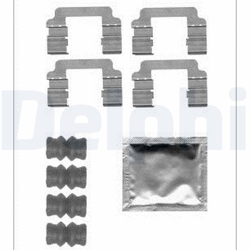 DELPHI LX0560 Accessory Kit, disc brake pad