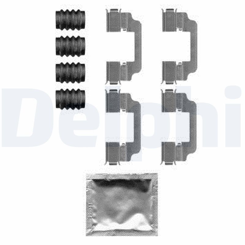 DELPHI LX0584 Accessory Kit, disc brake pad