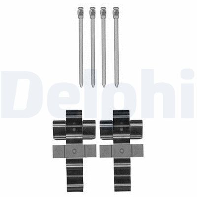 Accessory Kit, disc brake pad DELPHI LX0588