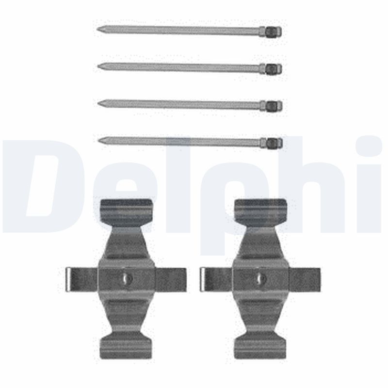 DELPHI LX0599 Accessory Kit, disc brake pad