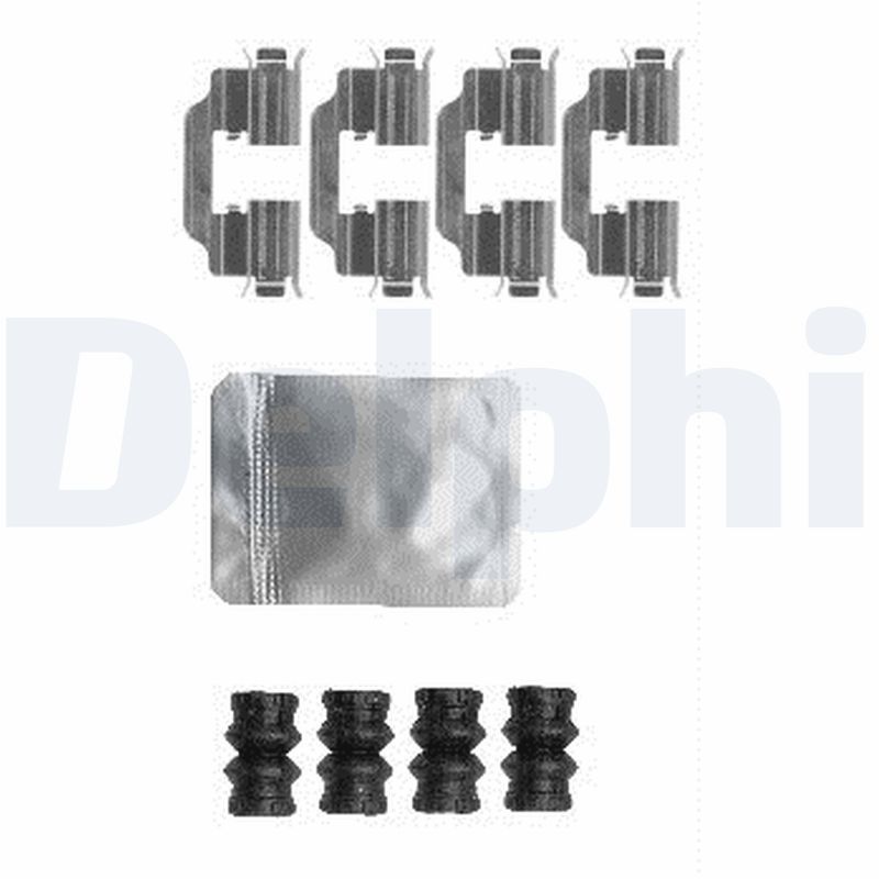 DELPHI LX0603 Accessory Kit, disc brake pad