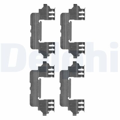 Accessory Kit, disc brake pad DELPHI LX0629