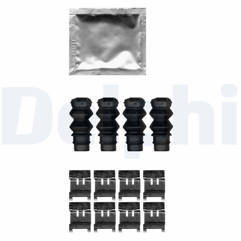 DELPHI LX0631 Accessory Kit, disc brake pad