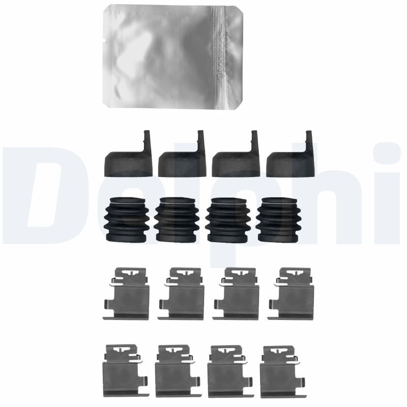 DELPHI LX0639 Accessory Kit, disc brake pad