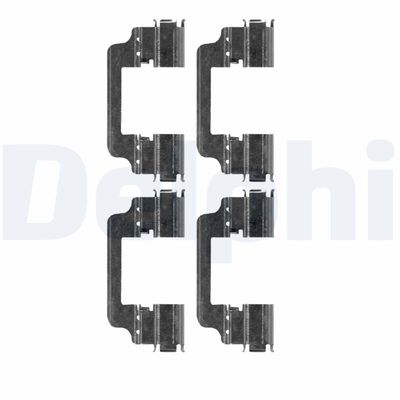 Accessory Kit, disc brake pad DELPHI LX0661